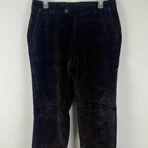 Shoot Collection Chino Pants Size 32 Inseam 31 Rise 10 Brown Cotton Modal